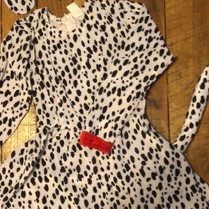 Girls- Dalmatian dress costume